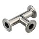 Hydraulikanschluss / Flansch / T / Edelstahl