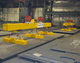 Traverse für Platten / magnetisch-induktiv / drehbar