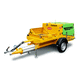 anhängermontierte Betonpumpe / für Baustelle / Diesel
