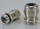 Kabelverschraubung / vernickeltes Messing / IP68 / gerade