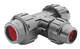 Hydraulikanschluss / Einschraub / T / Kunststoff