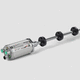 linearer Positionssensor / berührungslos / magnetostriktiv / Widerstand