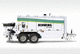 anhängermontierte Betonpumpe / für Baustelle / Diesel / elektrisch