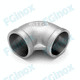 Hydraulikanschluss / Muffen / rechtwinkelig / Edelstahl