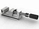 Schraubstock für Schleifmaschine / hydraulisch / Präzision