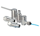 piezoelektrischer Beschleunigungsmesser / Industrie / mit integrierter Elektronik / gehärtet