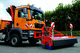 LKW-montierte Kehrmaschine / für Traktor / für Lademaschinen / hydraulisch