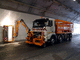 LKW-montierte Kehrmaschine / für Außenbereich