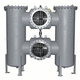 hydraulischer Filter / Doppel-Siebkorb / Druck / Ansaug
