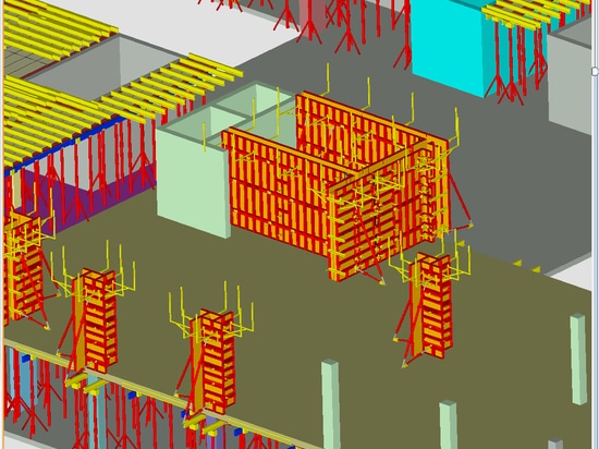 Das Schalungsprogramm PPL 12.0 unterstützt in allen Belangen den komplexen BIM-Prozess