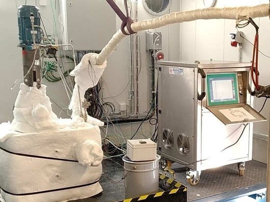 Egger Pumpe für 600 °C heisses Salz