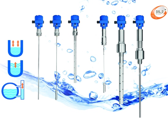 NivoGuide® NG 8 Serie für den Einsatz in Flüssigkeiten