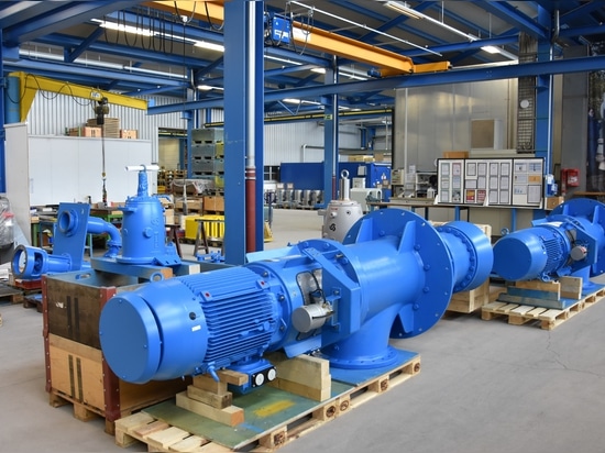 Flusswasserpumpen für Deutschschweizer Energieversorger