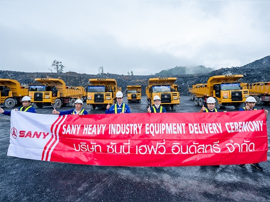 Das internationale Geschäft von SANY nimmt Fahrt auf