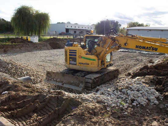 INSTALLATION VON FLO-PLUG® VENTILEN IN EINEM INDUSTRIEBEREICH.