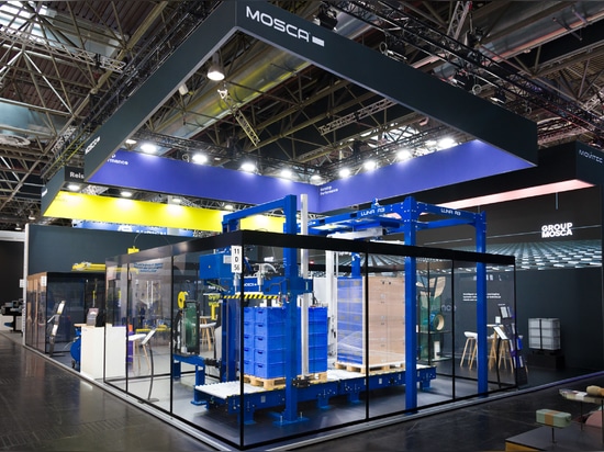Mosca-Stand auf der Interpack