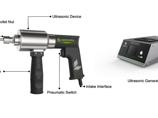 AENOASA stellt handgeführte pneumatische Ultraschallbohrmaschine vor, die Verbundwerkstoffe mit hoher Qualität und Effizienz bohrt