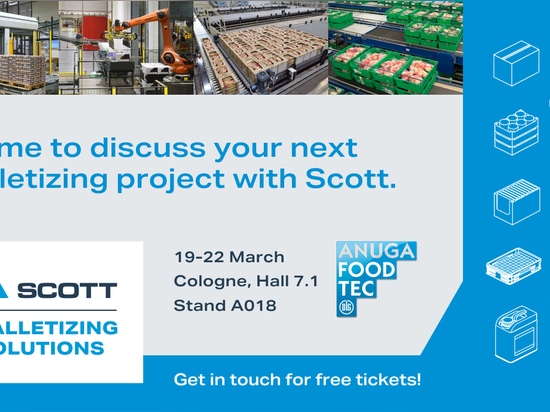 Besuchen Sie Scott Automation auf der Anuga FoodTec 2024