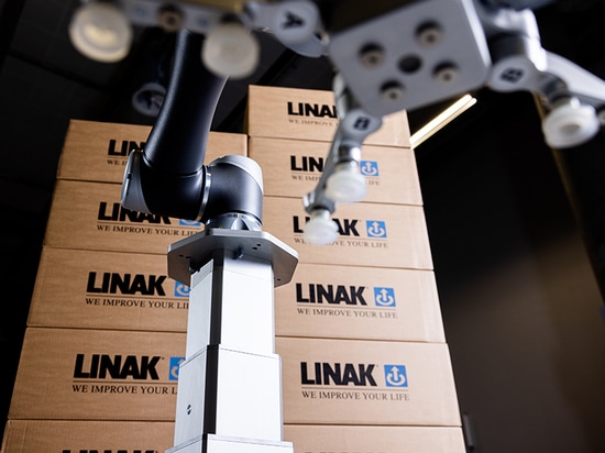 Neue Hubsäule von LINAK für Cobot-Palettierer: Erreichen Sie neue Höhen