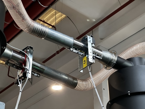Fallstudie: Industrielle Absauganlage zum Auffangen von Polyethylen-Filamenten