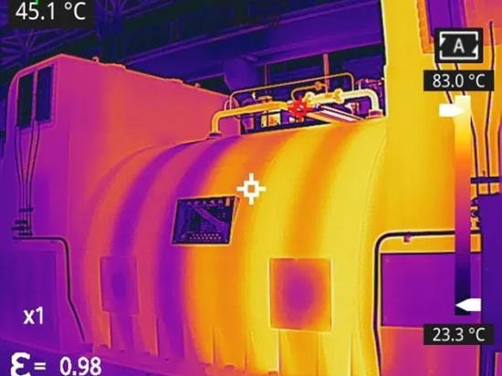 Anwendung der Infrarot-Wärmebildtechnik in Kraftwerken