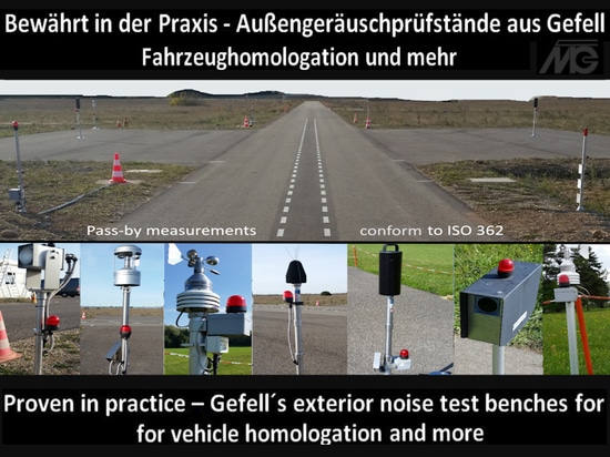 Neue Prüfstände im Fahrzeugbereich mit digitalen Präzisionsmikrofonen