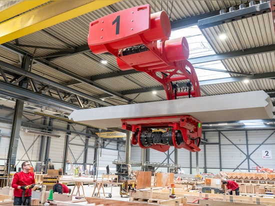 Aerolift-Vakuumkipper für die Handhabung von Betonfertigteilen