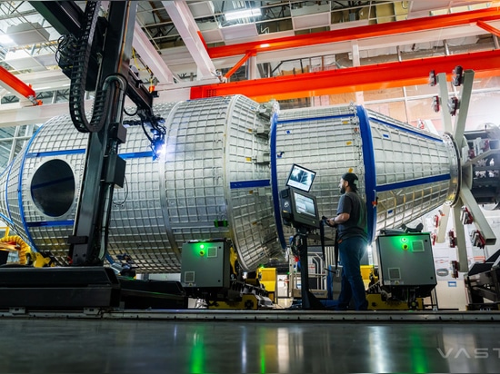 Vast Space nutzt die flexiblen digitalen Röntgendetektoren von DÜRR NDT für das Projekt Raumstation