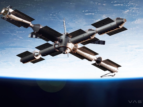 Vast Space nutzt die flexiblen digitalen Röntgendetektoren von DÜRR NDT für das Projekt Raumstation