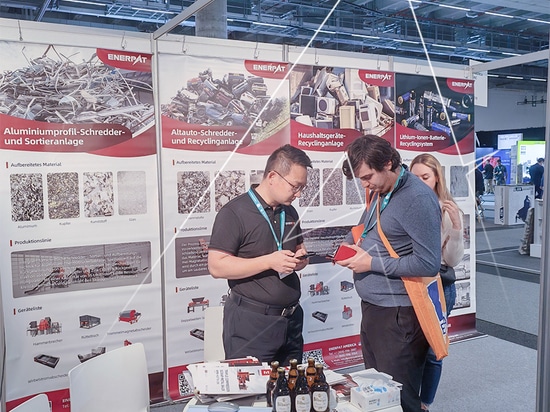 Enerpat glänzt auf der Frankfurt Metal Recycling Expo 2025: Präsentation modernster Lösungen für Metall- und Batterierecycling
