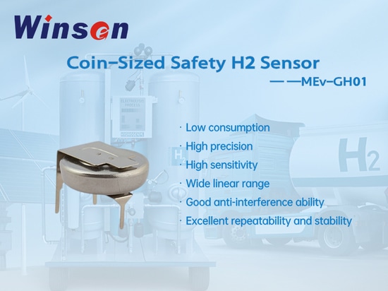 Wasserstoff-Leck-Detektor: Sicherheits-H2-Sensor im Münzformat | Winsen