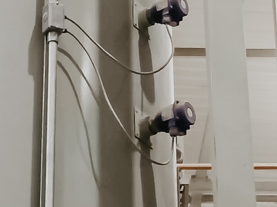 4 Meter hohe Einkammersilos