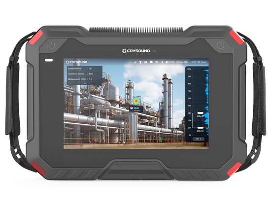 CRY8125: Der erste Acoustic Imager mit TÜV-zertifizierten ATEX- und IECEx-Zertifikaten