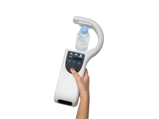 Auch unser tragbarer Flüssigkeitsscanner wird ausgestellt werden!