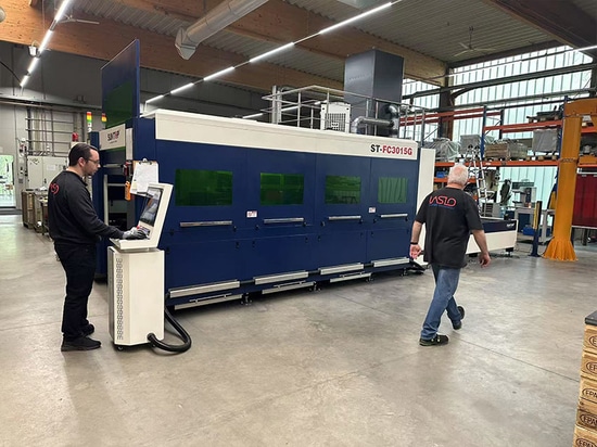 SUNTOP Laserschneidmaschine erfüllt erfolgreich die Bedürfnisse deutscher Kunden in der Blechbearbeitung