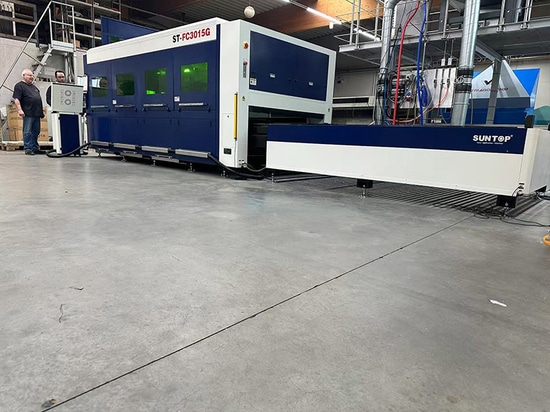 SUNTOP Laserschneidmaschine erfüllt erfolgreich die Bedürfnisse deutscher Kunden in der Blechbearbeitung