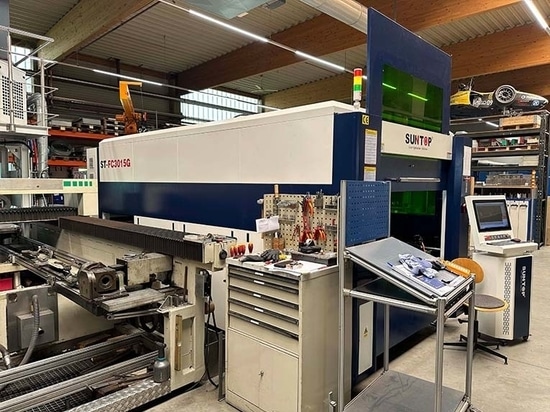 SUNTOP Laserschneidmaschine erfüllt erfolgreich die Bedürfnisse deutscher Kunden in der Blechbearbeitung