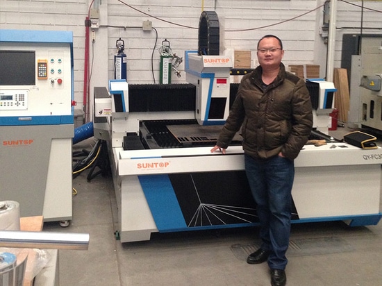 Argentinische Fabrik für Etikettiermaschinen stellt Suntop Faser-Metall-Laserschneidmaschine zur Verbesserung der Produktionseffizienz vor