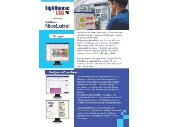 PowerForms (kombiniert mit LFM v10 Software) und zusätzliche maßgeschneiderte NiceLabel/Loftware-Lösungen