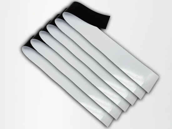 6er-Pack weiße Magnetstreifen (1000 mm x 100 mm)
