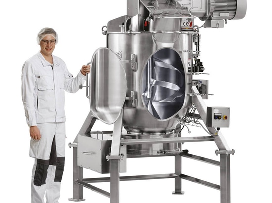 KoneSlid® Mischer KS 600 für 600 Liter Chargen.