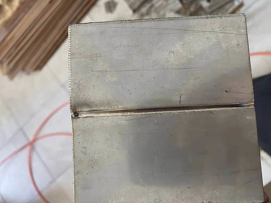 Türkische Kunden sind mit dem Suntop Handlaserschweißgerät hoch zufrieden, Schweißergebnisse deutlich verbessert