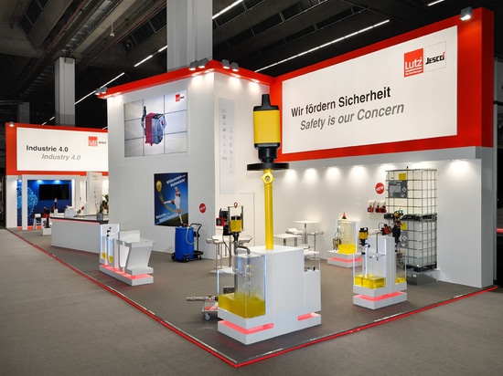 Achema Rückblick 2018 Stand Seitenansicht