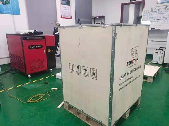Suntop Cabinet Laser Marker ist fertig getestet und ausgeliefert