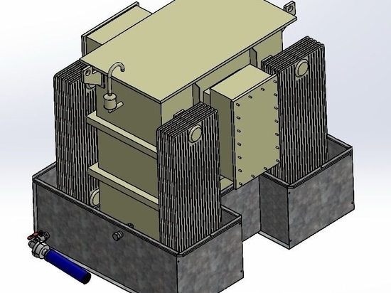 Die TRT-Auffangwanne mit dem PETROPIPE SPI-Filtersystem zum Schutz des Regenwassers von SANERGRID