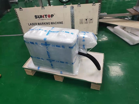 Tragbare Laserbeschriftungsmaschine für kolumbianischen Kunden erfolgreich verpackt und versandt
