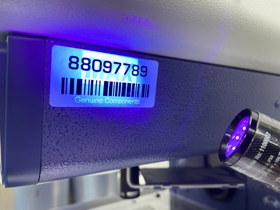 Serien- und Barcode-Etiketten