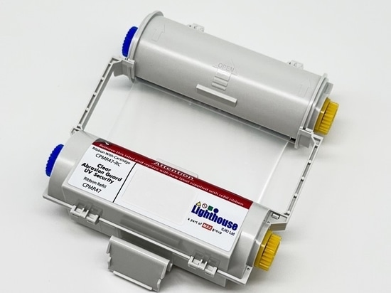 Transparentes Abriebschutz-UV-Sicherheitsband (CPMR47 – Nachfüllpackung und CPMR47-RC – Kartusche komplett mit Nachfüllpackung – nur 100 mm)