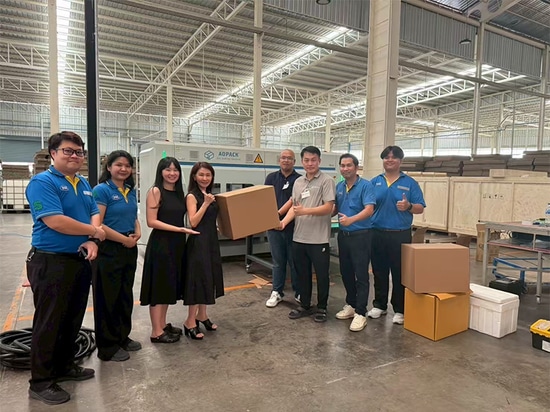 OJI Thailand treibt die Verpackungsinnovation mit einer Aopack BM3000-HD Box Maker Installation voran
