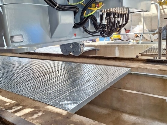 Neues Sonec-Projekt für eine Wasserkraftanlage: EXTICOV LHD-Abdeckung installiert